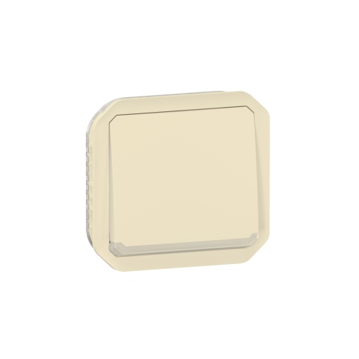 Plexo IP 55 componível - Botão simples NA  NF luminoso, Areia