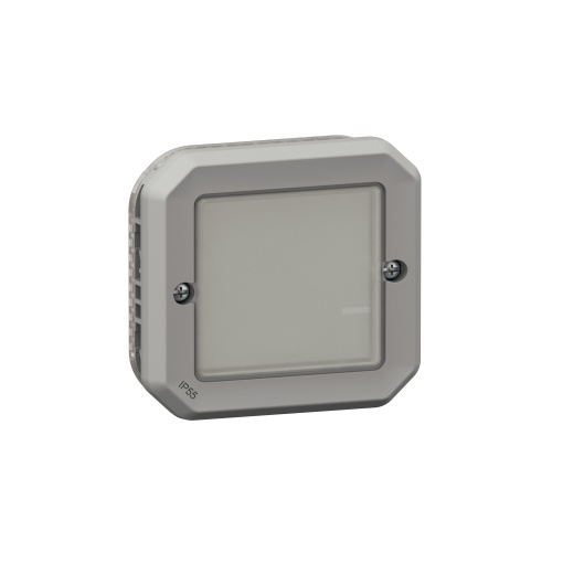 Plexo with Netatmo - Interruptor sem neutro, 5-125 W LED, Cinzento