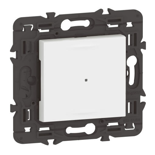 Interruptor de iluminação conectado c neutro - branco - Mosaic with Netatmo