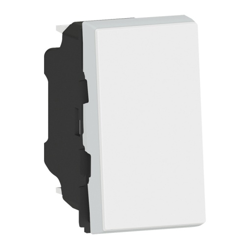 Mosaic - Botão Easy-Led - 6A - 250 V - 1 módulo - branco antimicrobial