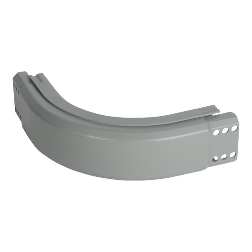 Caminho de cabos PVC - Ângulo de subida a 90o com tampa - 100 x 50 mm
