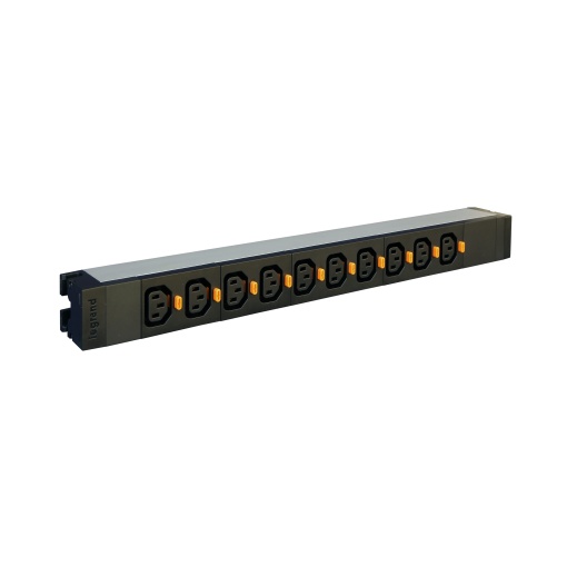 LCS³ Bloco PDU 19" - 1 U - 10 tomadas x C13 Std IEC 60320