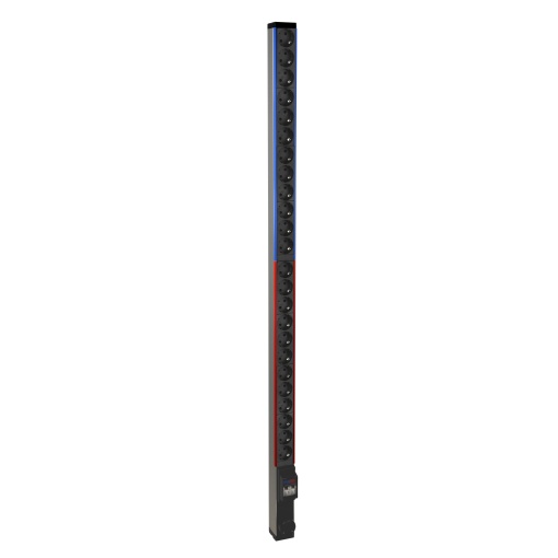 LCS³ Bloco PDU - 24 tomadas x 2PT Schuko - para bloco terminal 6 mm2