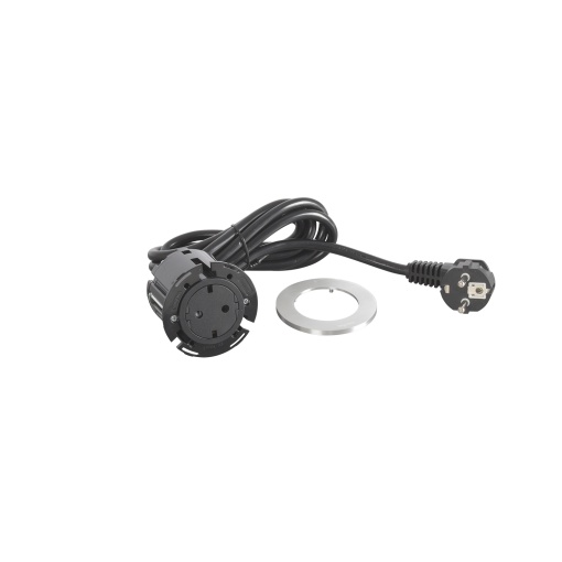Incara Disq 60 - 2PT Schuko, Metal - com cabo 2m e ficha 2PT