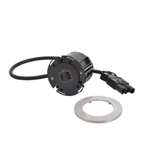 Incara Disq 60 - USB AC, Metal - com cabo 0,5m e conector Wieland