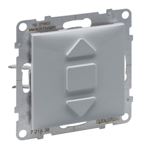 Suno - Botão de estores, 6 A - 250 V, ligadores automáticos, Alumínio