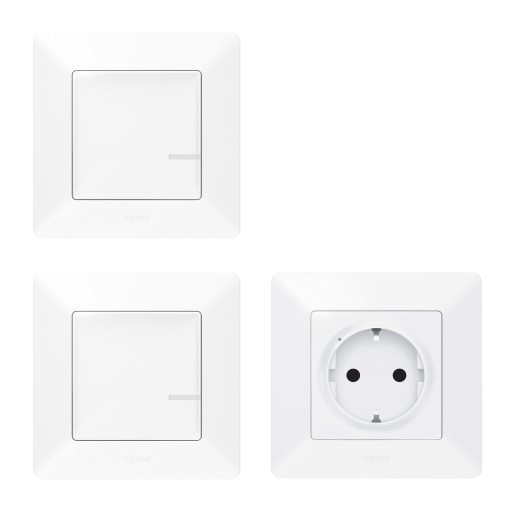 Extension pack conectado branco Valena Life with Netatmo