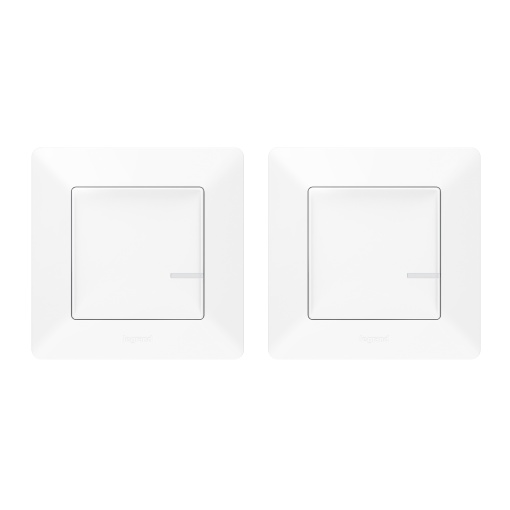 Pack pronto a utilizar criar um comutador de escada branco VLWN
