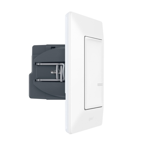 Interruptor de iluminação conectado com opção de variação branco VLWN