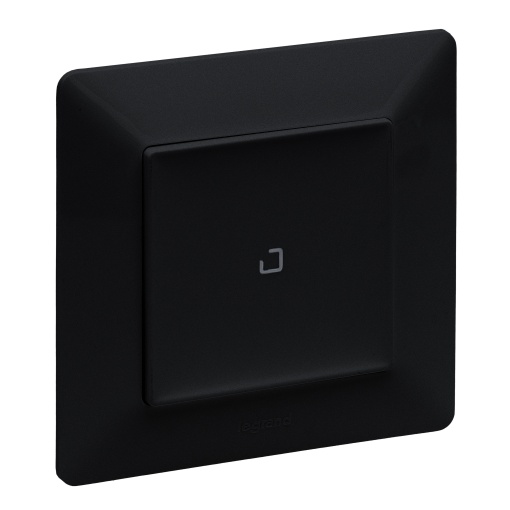 Interruptor de iluminação conectado com neutro 150 W copção de variação - Preto