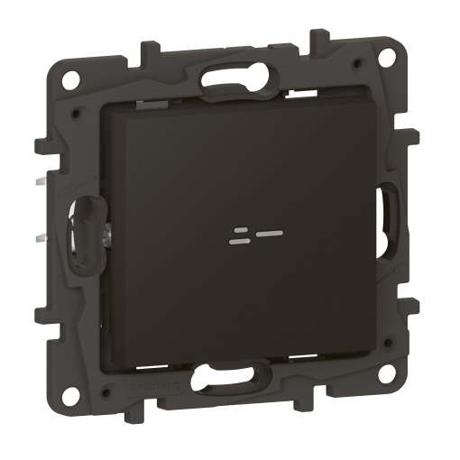Niloé Step with Netatmo - Interruptor iluminação conectado com neutro - Preto