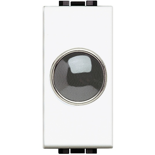 Livinglight - Sinalizador luminoso com 1 difusor Transparente - Branco, 1 módulo