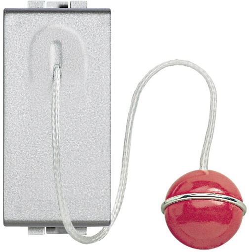 Livinglight - Botão de comando por cordão, 10 A NA - Tech, 1 módulo