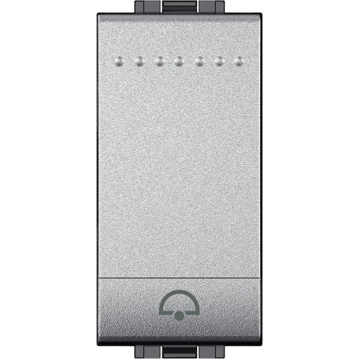 Livinglight - Botão 10 A iluminável NA - Campainha- Tech, 1 módulo