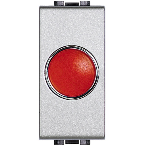 Livinglight - Sinalizador luminoso com 1 difusor Vermelho - Tech, 1 módulo