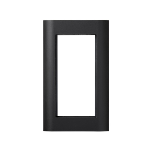Bastidor y marco embellecedor para columnas y minicolumnas grafito Simon 500 Cima