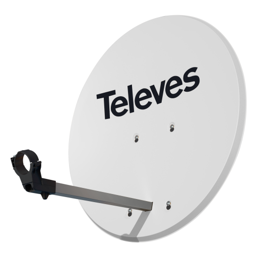 ISD 830 aluminium satellite dish 83x75cm