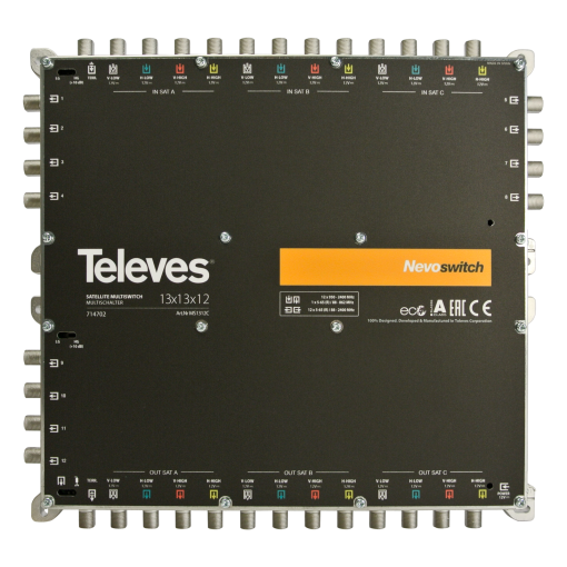 NevoSwitch 13 inputs - 12 outputs 
