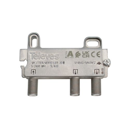 F 2W splitter 5...2400MHz 54dB