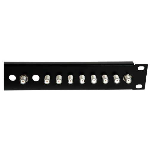 Panel for Rack 19''  1RU, with a capacity of up to 26 ''F'' adapters