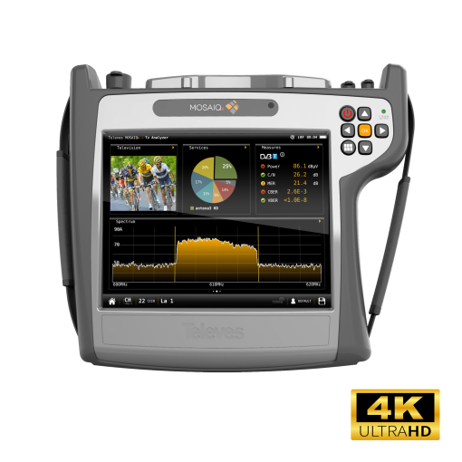 MOSAIQ6 spectrum analyzer