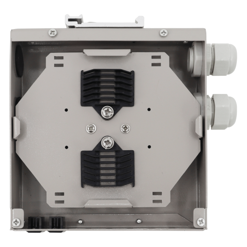Splitting Enclosure for DIN rail installation Up to 16 fibers