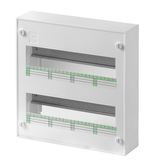 QUADRO DE DISTRIBUIÇÃO SALIENTE 24 MÓDULOS BRANCO