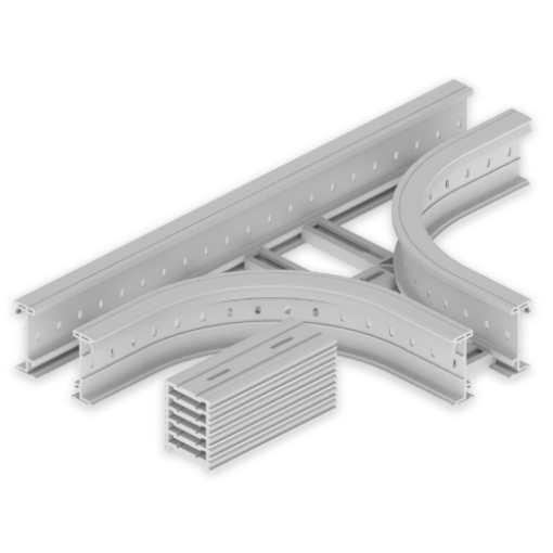 Derivação T Unex 135x200 R300, em U23X cor cinzento