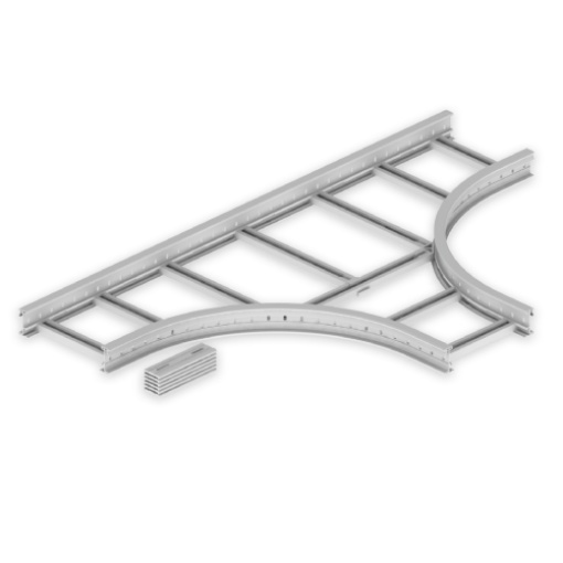 Derivação T Unex 85x400 R600, em U48X cor cinzento