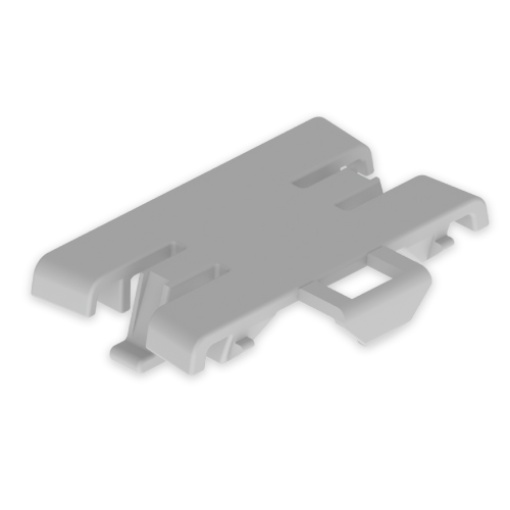 Ponte Unex 60 mm, em U24X para calhas 40x60, em U23X