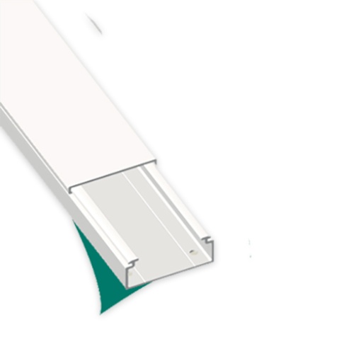 Moldura auto-adesiva Unex 16X30, em U23X cor branco
