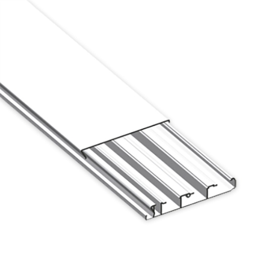 Rodapé Unex 16x100, em U23X cor branco