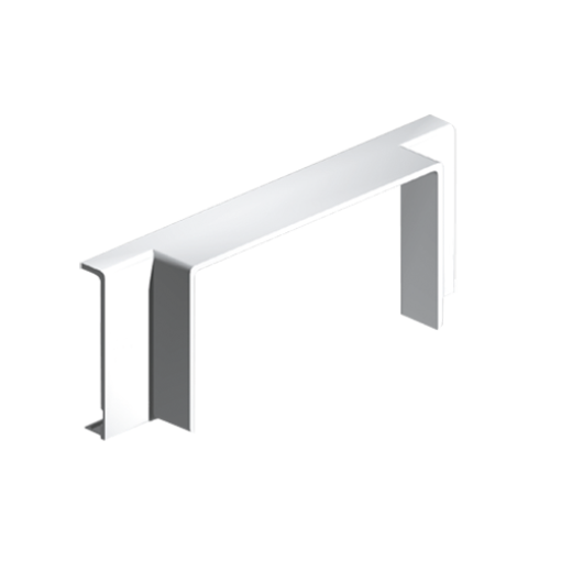 Derivação troço recto Unex 70mm, em U24X cor branco