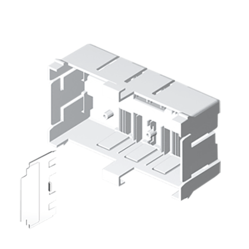Caixa Unex de 120mm, tampa de 65mm, em U24X