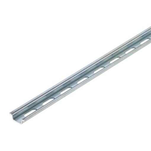 Terminal rail, Accessories, Steel, galvanic zinc plated and passivated, Width 1000 mm, Height 15 mm, Depth 5.5 mm