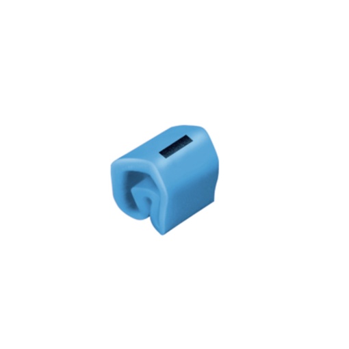 Cable coding system, blue, Conductor O.D.1.3 - 3 mm, Symbols, PVC, soft, without Cadmium, -30...80 C
