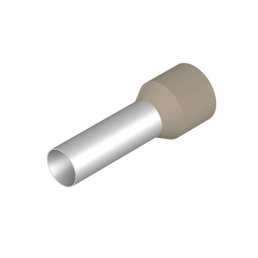 Wire end ferrule, 35 mm², Stripping length 28 mm, Colour beige, Insulation Available