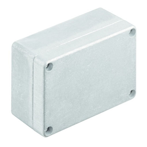 Metal housing, Width 100 mm, Height 70 mm, Depth 45 mm, untreated, Flange plate No, Aluminium AlSi12