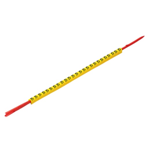 Mounting mandrel, 1.3 - 3 mm, 3.4 mm, Printed characters Symbols, , yellow