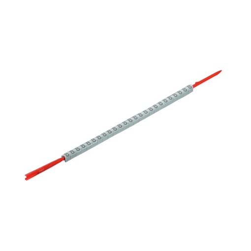 Mounting mandrel, 1.3 - 3 mm, 3.4 mm, Printed characters Numbers, 8, grey
