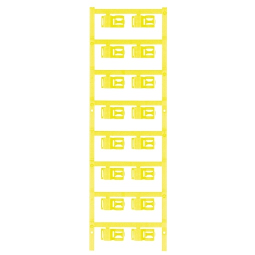 Cable coding system, yellow, Conductor O.D.3.5 - 7 mm, Polyamide 66, -40...100 C