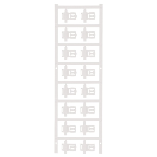 Cable coding system, white, Conductor O.D.3.5 - 7 mm, Polyamide 66, -40...100 C