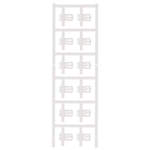 Cable coding system, white, Conductor O.D.3.5 - 7 mm, Polyamide 66, -40...100 C
