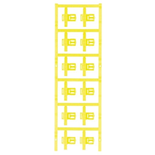 Cable coding system, yellow, Conductor O.D.3.5 - 7 mm, Polyamide 66, -40...100 C