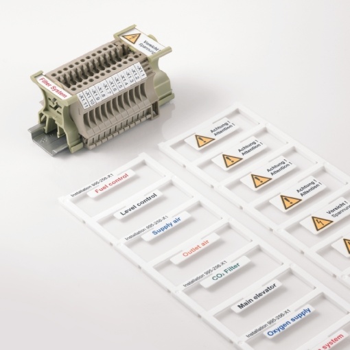 Cable coding system, To customer specification, Conductor O.D.0 - 0 mm, Requires M-Print PRO File, Polyamide 66, -40...100 C