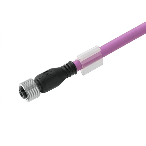 Copper data cable Assembled, One end without connector, Number of poles 5, Cable length 1.5 m, Female socket, straight, Length 1.5 m
