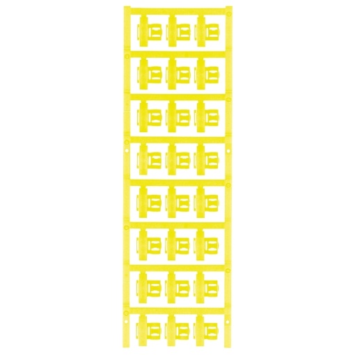 Cable coding system, yellow, Conductor O.D.4 - 6 mm, Polyamide 66, -40...100 C