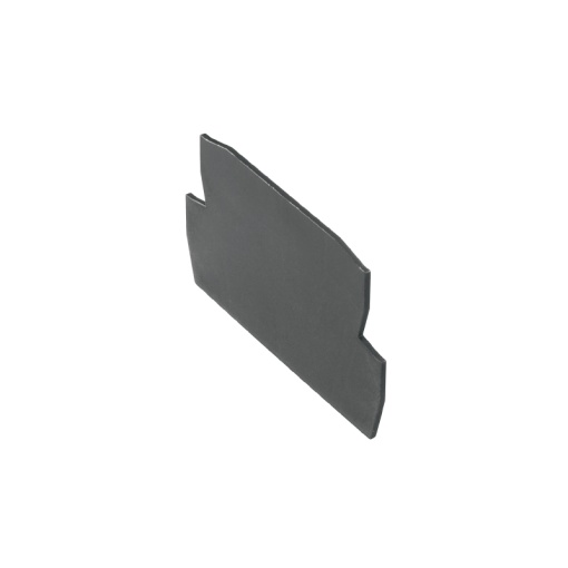End plate Surge voltage arrester, black