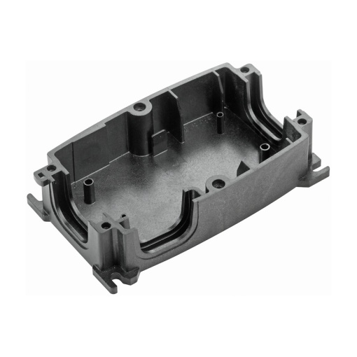 Plastic housing, FieldPower, 104 x 181 x 42 mm, Polycarbonate, GRP, untreated, black