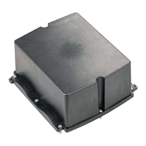 Plastic housing, FieldPower, 192 x 181 x 87 mm, Plastic, GRP, untreated, black